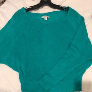 Teal sweater
